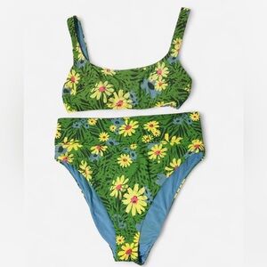 Aerie Light Blue Scoop Neck Top